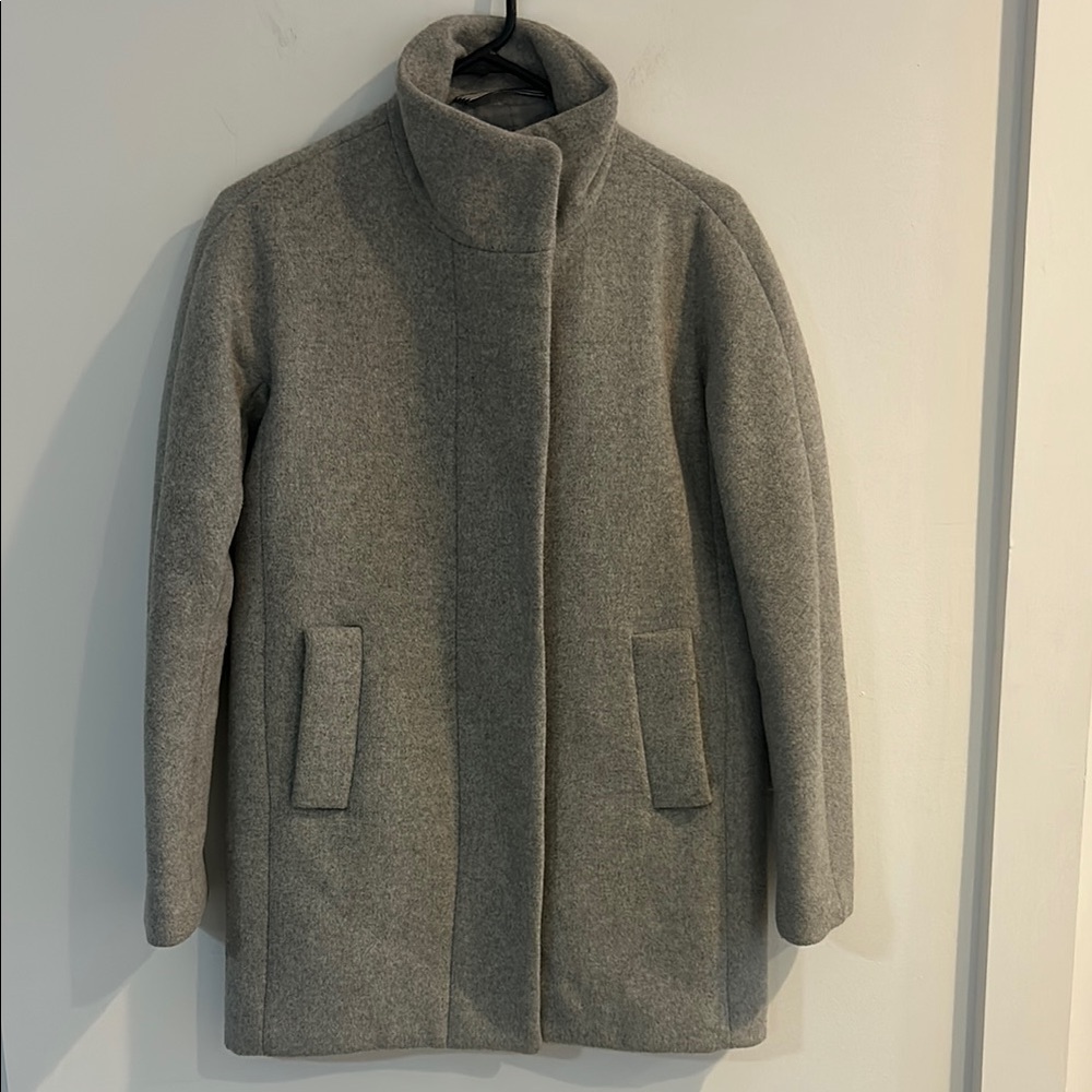 J. Crew Gray Pea Coat